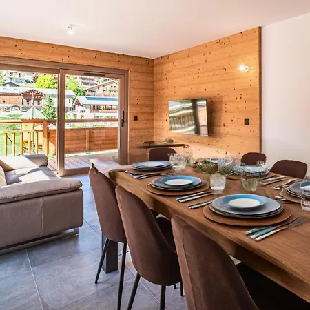 Casa de Férias Montchavin - 6 Pers, Terrasse & Vue Montagne