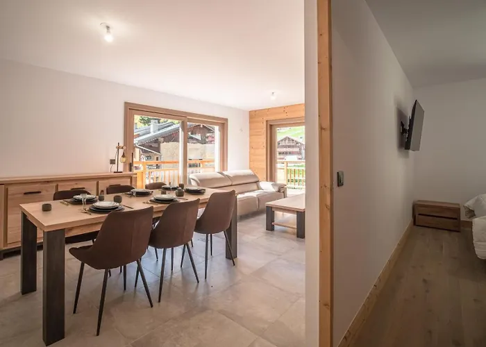 Дом отдыха Montchavin 6pers Terrasse Vue Montagne