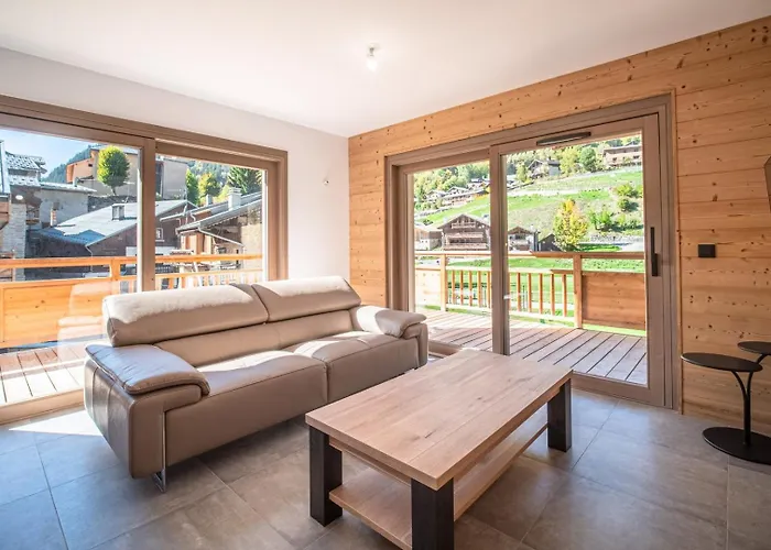 Montchavin 6pers Terrasse Vue Montagne Ла-Плань